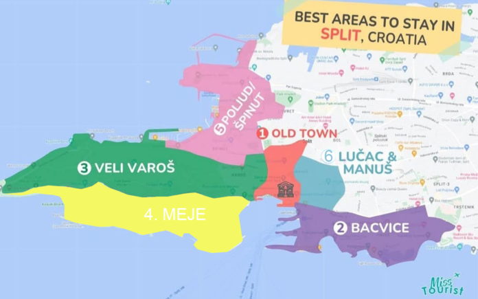 BEST-AREAS-TO-STAY-IN-SPLIT best areas to stay in Split, Croatia