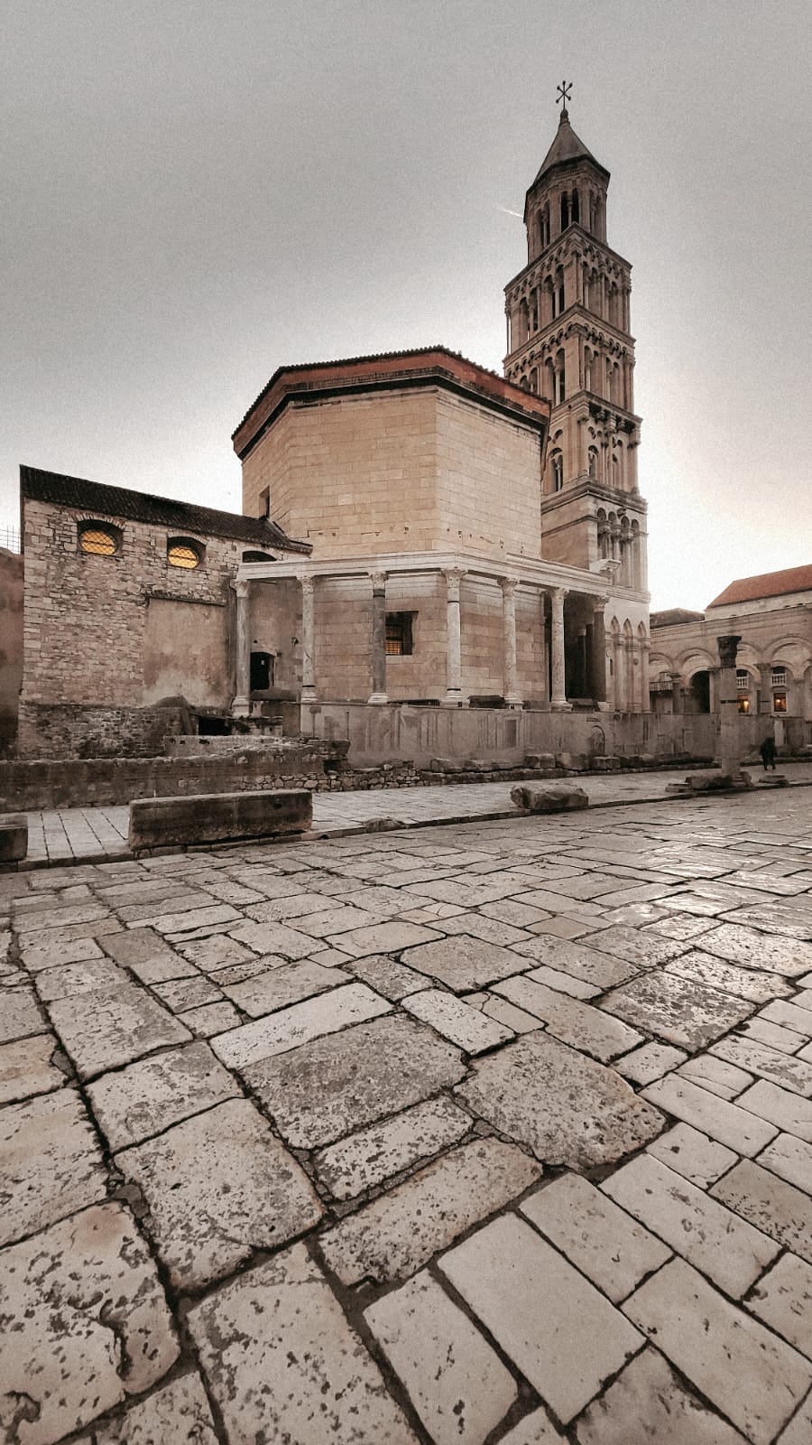 Diocletian's Palace, Split: Complete Visitor Guide (2026) 11 Cathedral of Saint Domnius Bell Tower inside Diocletian's Palace Split