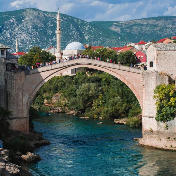 Split Itinerary 2026: How to Spend 1, 2 or 3 Days in Split, Croatia 10 Stari Most — the iconic 16th-century Ottoman bridge over the Neretva River in Mostar, Bosnia and Herzegovina, a popular day trip from Split