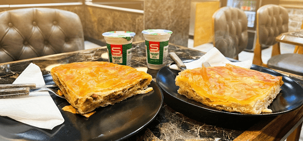 Cheap Eats" in Split: Lunch for Under €15 6 Fresh meat burek from ST Burek bakery near Golden Gate Split cheap eats split croatia