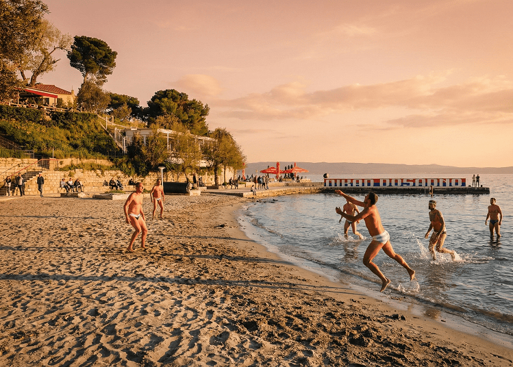 The Best Time to Visit Split: Weather, Prices & Crowds (2026 Guide) 3 Swimming in warm sea in Split Croatia in September 1 best time to visit split