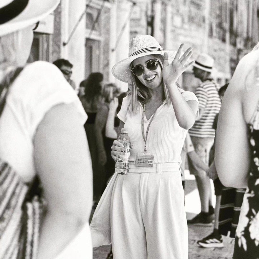 Jelena Tanjić, licensed Split tour guide and founder of KUKUVIA